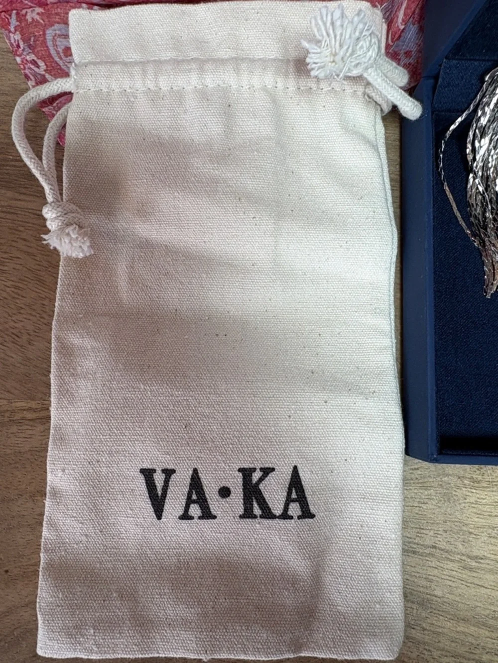 VA.KA Silver-tone Swallow Statement Waterfall Design Earrings